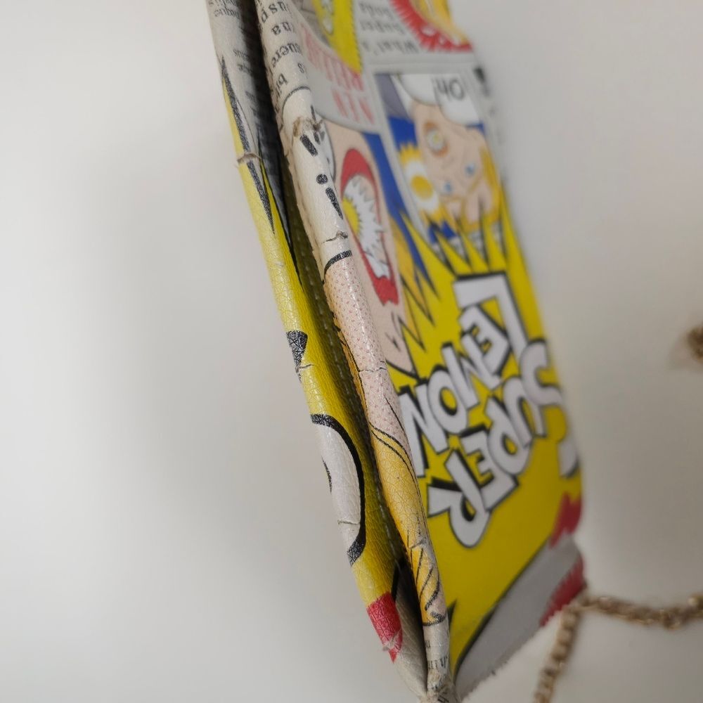 BAM FOREVER Comic Hello 3 am Purse SUPER LEMON SOUR HARD CANDY Crossbody Clutch - Picture 4 of 15